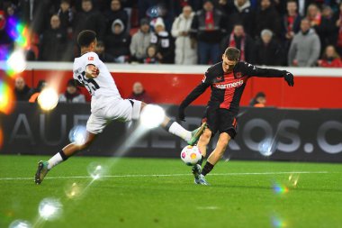 LEVERKUSEN, GERMANY - 17 ARALIK, 2023: Florian Wirtz, FC Bayer 04 Leverkusen-Eintracht Frankfurt maçı Bayena 'da