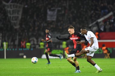 LEVERKUSEN, GERMANY - 17 ARALIK, 2023: Florian Wirtz, FC Bayer 04 Leverkusen-Eintracht Frankfurt maçı Bayena 'da