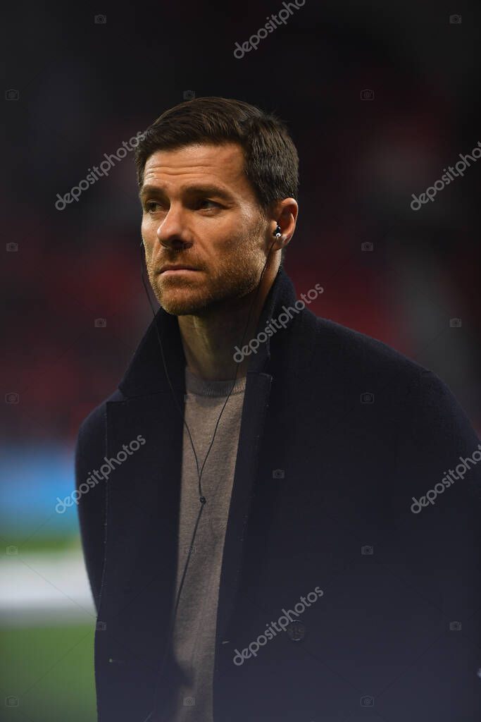 LEVERKUSEN, GERMANY - 17 DECEMBER, 2023: Xabi Alonso, The Bundesliga match FC Bayer 04 Leverkusen vs Eintracht Frankfurt at BayArena