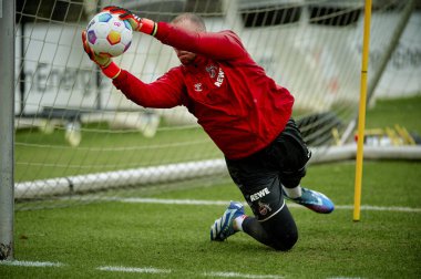 COLOGNE, GERMANY - 2 HAZİRAN, 2024: Geissbockheim 'da 1.FC Koeln Uygulaması 