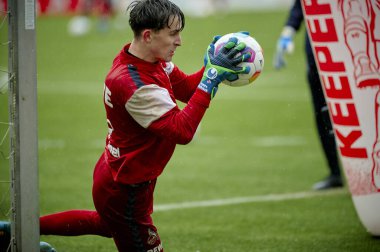 COLOGNE, GERMANY - 2 HAZİRAN, 2024: Geissbockheim 'da 1.FC Koeln Uygulaması 