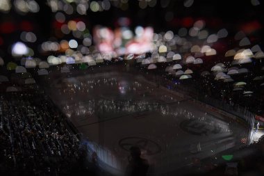 COLOGNE, ALMANY - 5 HAZİRAN, 2024: Penny DEL Koelner Haie 'nin hokey maçı - Lanxess Arena' da Red Bull Muenchen