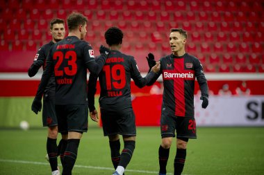 LEVERKUSEN, GERMANY - 7 HAZİRAN 2024: Nathan Tella, FC Bayer 04 Leverkusen-Venezia FC