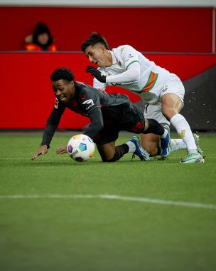LEVERKUSEN, GERMANY - 7 HAZİRAN 2024: Nathan Tella, FC Bayer 04 Leverkusen-Venezia FC