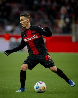 LEVERKUSEN, GERMANY - 7 HAZİRAN 2024: Alex Grimaldo, FC Bayer 04 Leverkusen-Venezia FC
