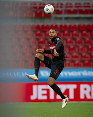 LEVERKUSEN, GERMANY - 7 JANUARY, 2024: Jonathan Tah, The friendly match FC Bayer 04 Leverkusen vs Venezia FC at BayArena clipart