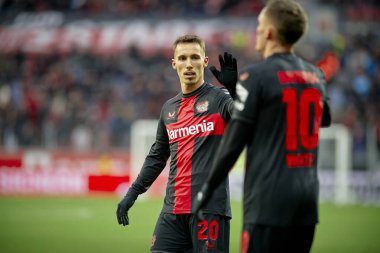 LEVERKUSEN, GERMANY - 7 HAZİRAN 2024: Alex Grimaldo, FC Bayer 04 Leverkusen-Venezia FC