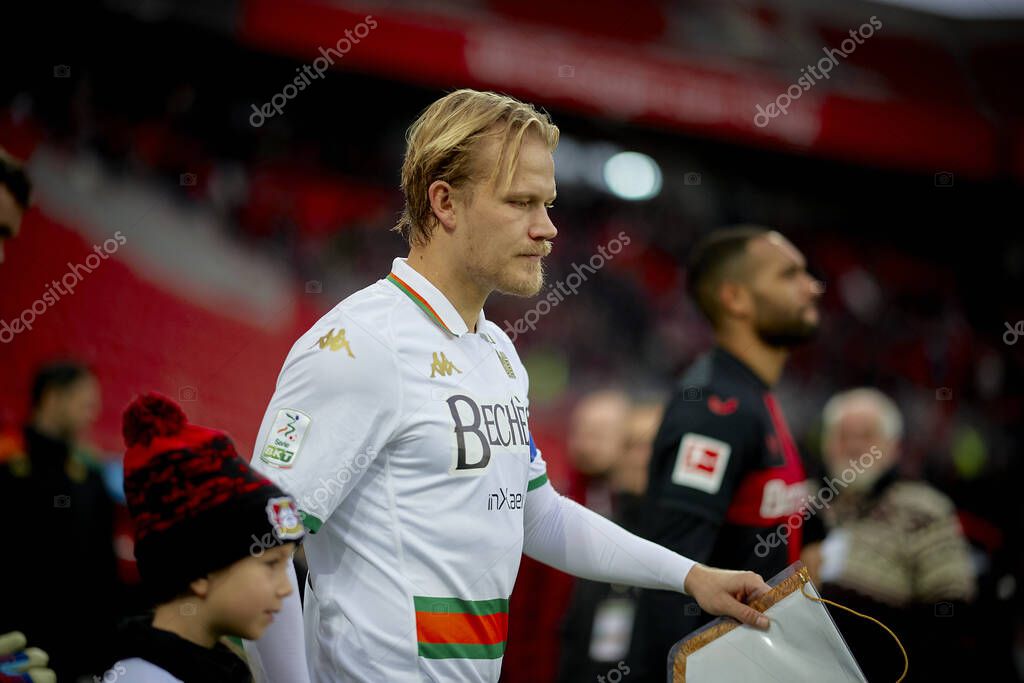 LEVERKUSEN, GERMANY - 7 JANUARY, 2024: Joel Pohjanpalo, The friendly match FC Bayer 04 Leverkusen vs Venezia FC at BayArena
