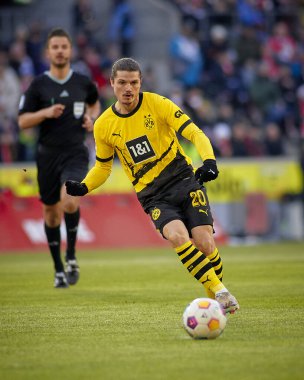 COLOGNE, GERMANY - 20 HAZİRAN, 2024: Marcel Sabitzer, 1.FC Koeln-Borussia Dortmund maçı Rhein Energie Stadion 'da