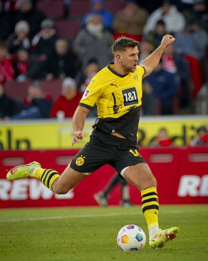 COLOGNE, GERMANY - 20 HAZİRAN, 2024: Niclas Fuellkrug 1.FC Koeln-Borussia Dortmund maçı Rhein Energie Stadion 'da