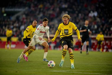 COLOGNE, GERMANY - 20 HAZİRAN, 2024: Julian Brandt, 1.FC Koeln-Borussia Dortmund maçı Rhein Enerji Stadyumu 'nda