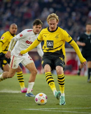 COLOGNE, GERMANY - 20 HAZİRAN, 2024: Julian Brandt, 1.FC Koeln-Borussia Dortmund maçı Rhein Enerji Stadyumu 'nda