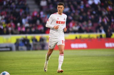 COLOGNE, GERMANY - 20 HAZİRAN, 2024: Rasmus Carstensen, 1.FC Koeln-Borussia Dortmund maçı Rhein Energie Stadion 'da