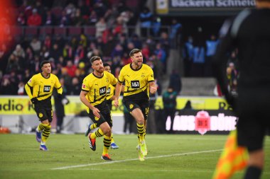 COLOGNE, GERMANY - 20 HAZİRAN, 2024: Niclas Fuellkrug, 1.FC Koeln-Borussia Dortmund maçı Rhein Energie Stadion 'da