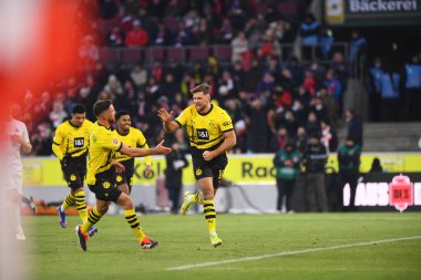 COLOGNE, GERMANY - 20 HAZİRAN, 2024: Niclas Fuellkrug, 1.FC Koeln-Borussia Dortmund maçı Rhein Energie Stadion 'da