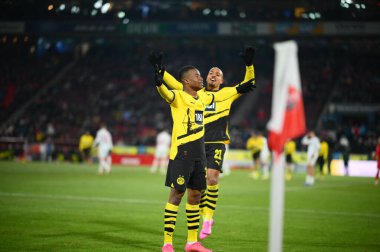 COLOGNE, GERMANY - 20 HAZİRAN, 2024: 1.FC Koeln-Borussia Dortmund maçı Rhein Enerji Stadyumu 'nda