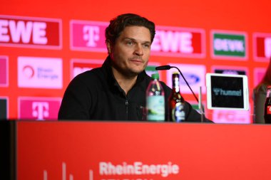 COLOGNE, GERMANY - 20 HAZİRAN, 2024: Edin Terzic, 1.FC Koeln-Borussia Dortmund maçı Rhein Energie Stadion 'da