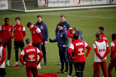 COLOGNE, ALMANY - 24 HAZİRAN, 2024: Timo Schultz, 1. FC Koeln, Geissbockheim 'da.