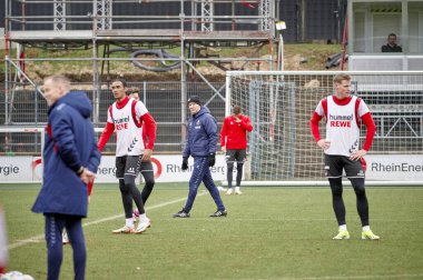 COLOGNE, Almanya - 24 HAZİRAN, 2024: 1. FC Koeln, Geissbockheim 'da.