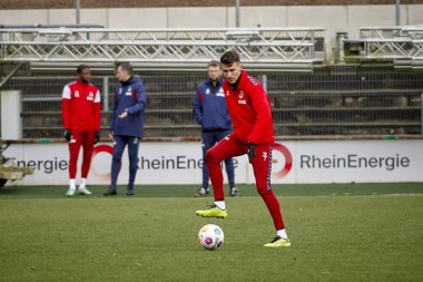 COLOGNE, Almanya - 24 HAZİRAN, 2024: Dejan Ljubicic Practice 1. FC Koeln, Geissbockheim 'da.
