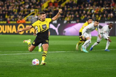 DORTMUND, GERMANY - 28 HAZİRAN 2024: Niclas Fuellkrug Bundesliga Borussia Dortmund Bochum 'a karşı Signal Iduna Park' ta oynanan futbol maçı