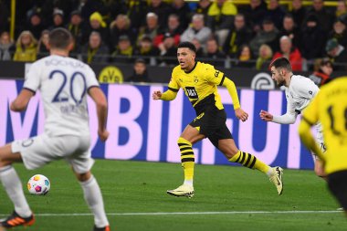 DORTMUND, GERMANY - 28 HAZİRAN 2024: Jadon Sancho, Bundesliga Borussia Dortmund Bochum 'a karşı Signal Iduna Park' ta oynanan futbol maçı