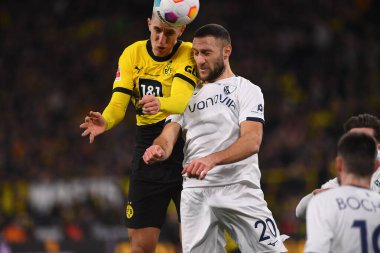 DORTMUND, GERMANY - 28 HAZİRAN 2024: Nico Schlotterbeck, İvan Ordets, Bundesliga Borussia Dortmund Bochum 'a karşı Signal Iduna Park