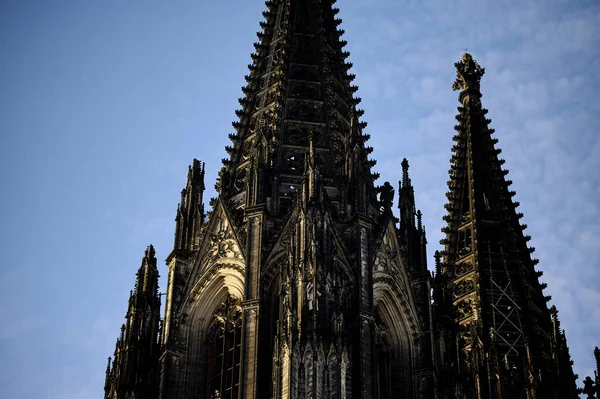 Colônia Alemanha Fevereiro 2024 Fachada Catedral Colónia — Fotografia de Stock