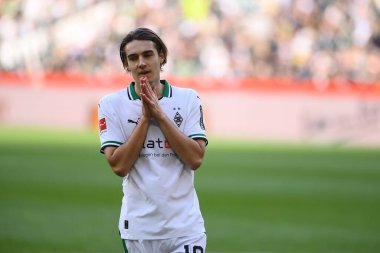 MOENCHENGLADBACH, ALMANY - 9 Mart 2024: Bundesliga Borussia Moenchengladbach 1. FC Koeln Borussia Parkı 'nda