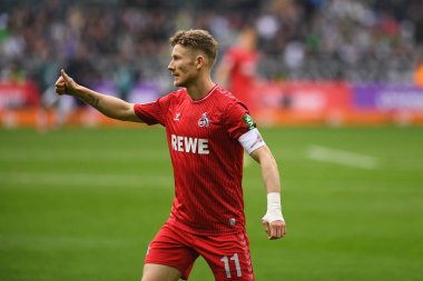 MOENCHENGLADBACH, ALMANY - 9 Mart 2024: Bundesliga Borussia Moenchengladbach 1. FC Koeln Borussia Parkı 'nda