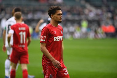 MOENCHENGLADBACH, ALMANY - 9 Mart 2024: Bundesliga Borussia Moenchengladbach 1. FC Koeln Borussia Parkı 'nda