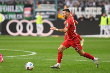 MOENCHENGLADBACH, ALMANY - 9 Mart 2024: Bundesliga Borussia Moenchengladbach 1. FC Koeln Borussia Parkı 'nda