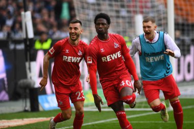 MOENCHENGLADBACH, ALMANY - 9 Mart 2024: Bundesliga Borussia Moenchengladbach 1. FC Koeln Borussia Parkı 'nda