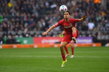 MOENCHENGLADBACH, ALMANY - 9 Mart 2024: Bundesliga Borussia Moenchengladbach 1. FC Koeln Borussia Parkı 'nda