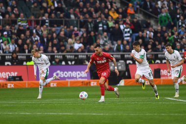 MOENCHENGLADBACH, ALMANY - 9 Mart 2024: Bundesliga Borussia Moenchengladbach 1. FC Koeln Borussia Parkı 'nda