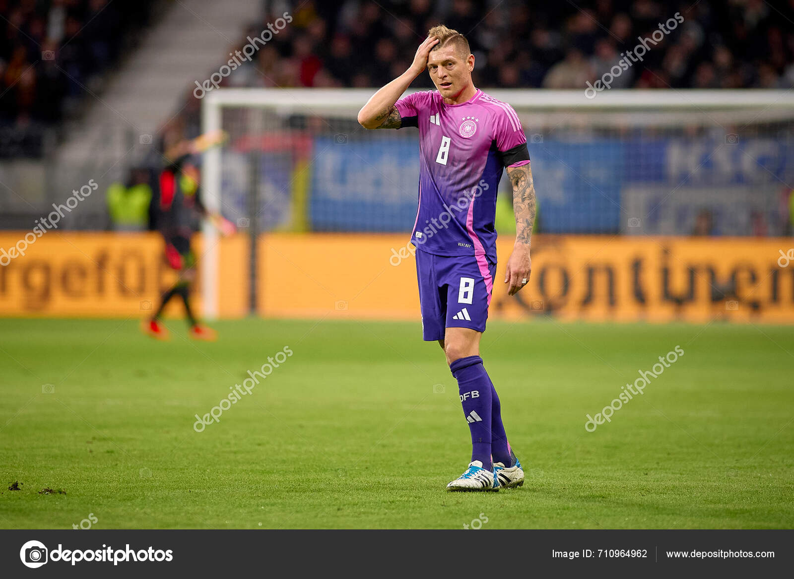 Frankfurt Germany March 2024 Toni Kroos Friendly Football Match Germany