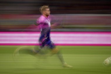 FRANKFURT, GERMANY - 26 Mart 2024: Maximilian Mittelstaedt, Almanya - Hollanda Deutsche Bank Park 'ta