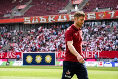 COLOGNE, ALMANY - 6 Nisan 2024: Florian Kainz, Bundesliga 1 'in futbol maçı. FC Koeln, VfL Bochum 1848 'e karşı Rhein Enerji Stadyumu' nda.