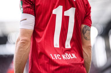 COLOGNE, GERMANY - 6 APRIL, 2024: Florian Kainz, The football match of Bundesliga 1. FC Koeln vs VfL Bochum 1848. at Rhein Energie Stadion clipart