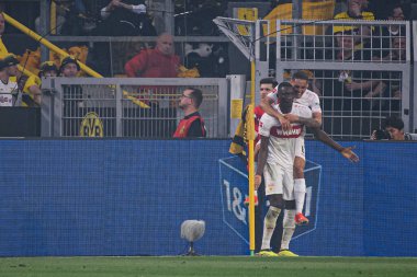 DORTMUND, GERMANY - 6 APRIL, 2024: Serhou Guirassy, Bundesliga Borussia Dortmundh-Stuttgart maçı Signal Iduna Park 'ta
