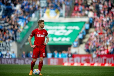 COLOGNE, GERMANY - 20 HAZİRAN, 2024: Florian Kainz, 1.FC Koeln-SV Darmstadt maçı Rhein Enerji Stadyumu 'nda