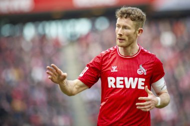 COLOGNE, GERMANY - 20 HAZİRAN, 2024: Florian Kainz, 1.FC Koeln-SV Darmstadt maçı Rhein Enerji Stadyumu 'nda