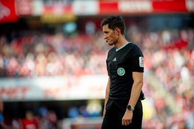 COLOGNE, GERMANY - 20 Nisan 2024: Matthias Joellenbeck, Rhein Enerji Stadyumu 'nda 1.FC Koeln ile SV Darmstadt maçının maçı