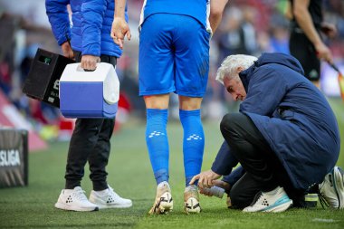 COLOGNE, GERMANY - 20 Nisan 2024: Rhein Energie Stadion 'da 1.FC Koeln-SV Darmstadt futbol karşılaşması