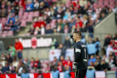 COLOGNE, GERMANY - 20 Nisan 2024: Marcel Schuhen, Rhein Enerji Stadyumu 'nda 1.FC Koeln-SV Darmstadt maçı