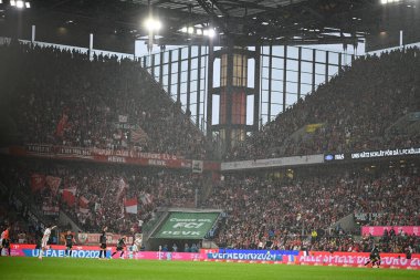 Kolej, Almanya - 4 Mayıs 2024: 1 numaralı Bundesliga maçı. FC Koeln, Rhein Enerji Stadyumu 'nda Freiburg' a karşı.