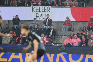 Kolej, Almanya - 4 Mayıs 2024: 1 numaralı Bundesliga maçı. FC Koeln, Rhein Enerji Stadyumu 'nda Freiburg' a karşı.