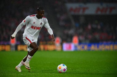 Kolej, Almanya - 4 Mayıs 2024: 1 numaralı Bundesliga maçı. FC Koeln, Rhein Enerji Stadyumu 'nda Freiburg' a karşı.