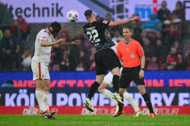 Kolej, Almanya - 4 Mayıs 2024: 1 numaralı Bundesliga maçı. FC Koeln, Rhein Enerji Stadyumu 'nda Freiburg' a karşı.