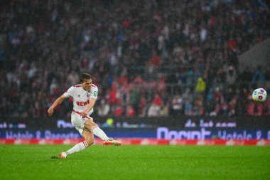 Kolej, Almanya - 4 Mayıs 2024: 1 numaralı Bundesliga maçı. FC Koeln, Rhein Enerji Stadyumu 'nda Freiburg' a karşı.